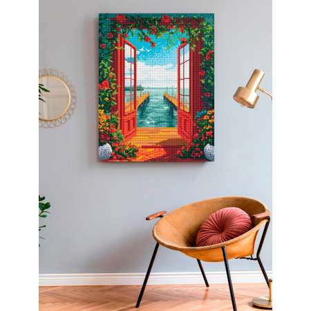 Алмазная мозаика Art on Canvas Вид на море в ассортименте