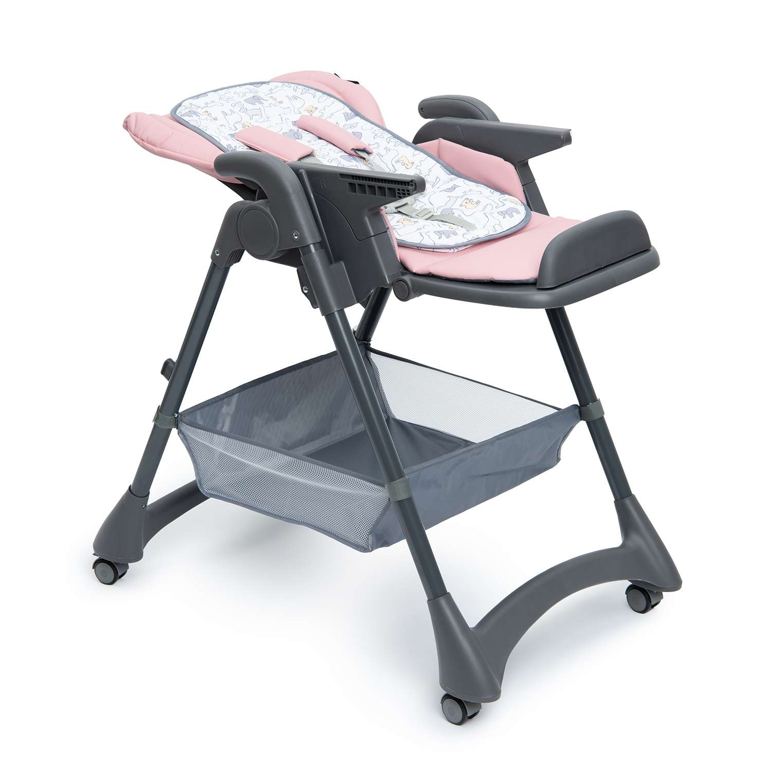 Стульчик для кормления Babyton Sweet Meals Pink классический - фото 8