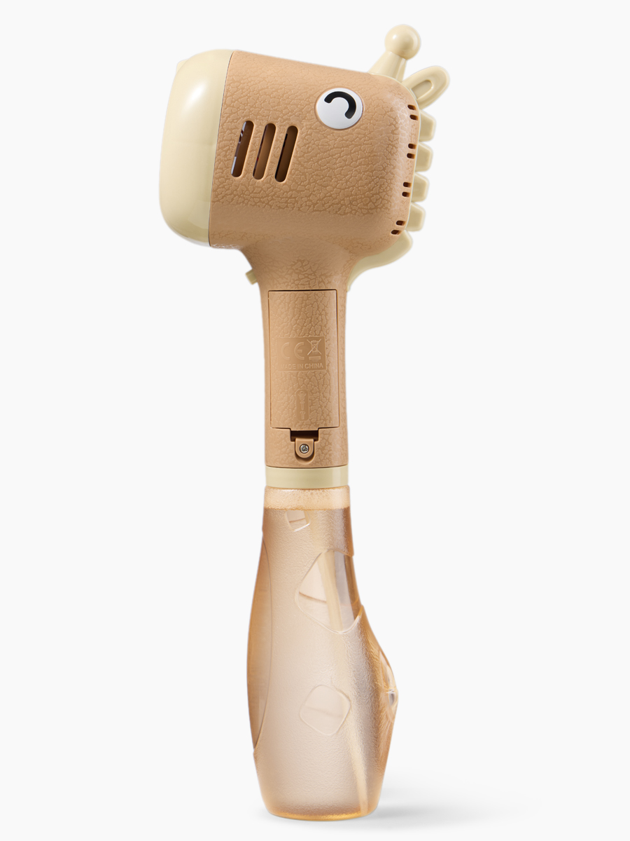 Генератор мыльных пузырей Happy Baby коричневый - фото 4