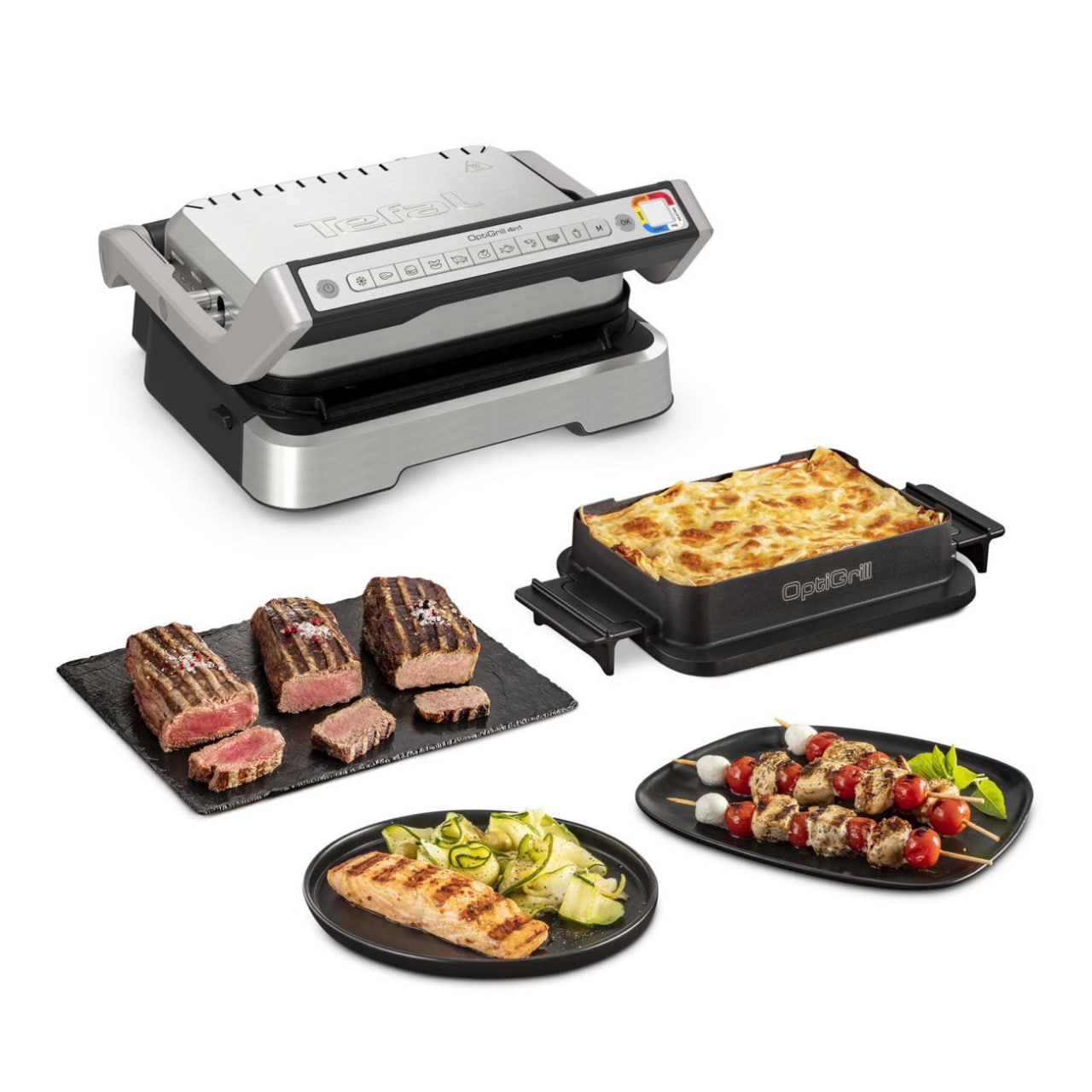 Электрогриль Tefal Optigrill 4 в 1 Inox GC774D30 - фото 11