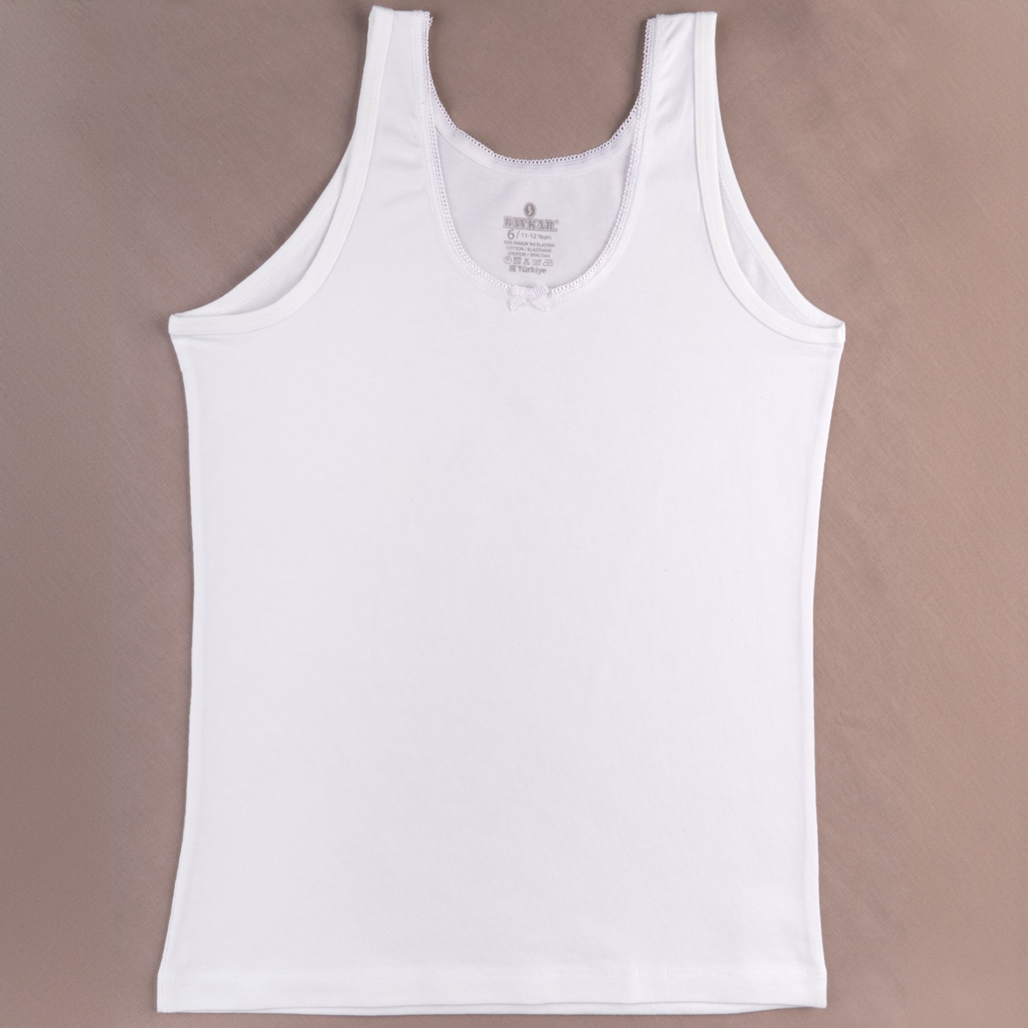 Майка Baykar 4640белый - фото 7