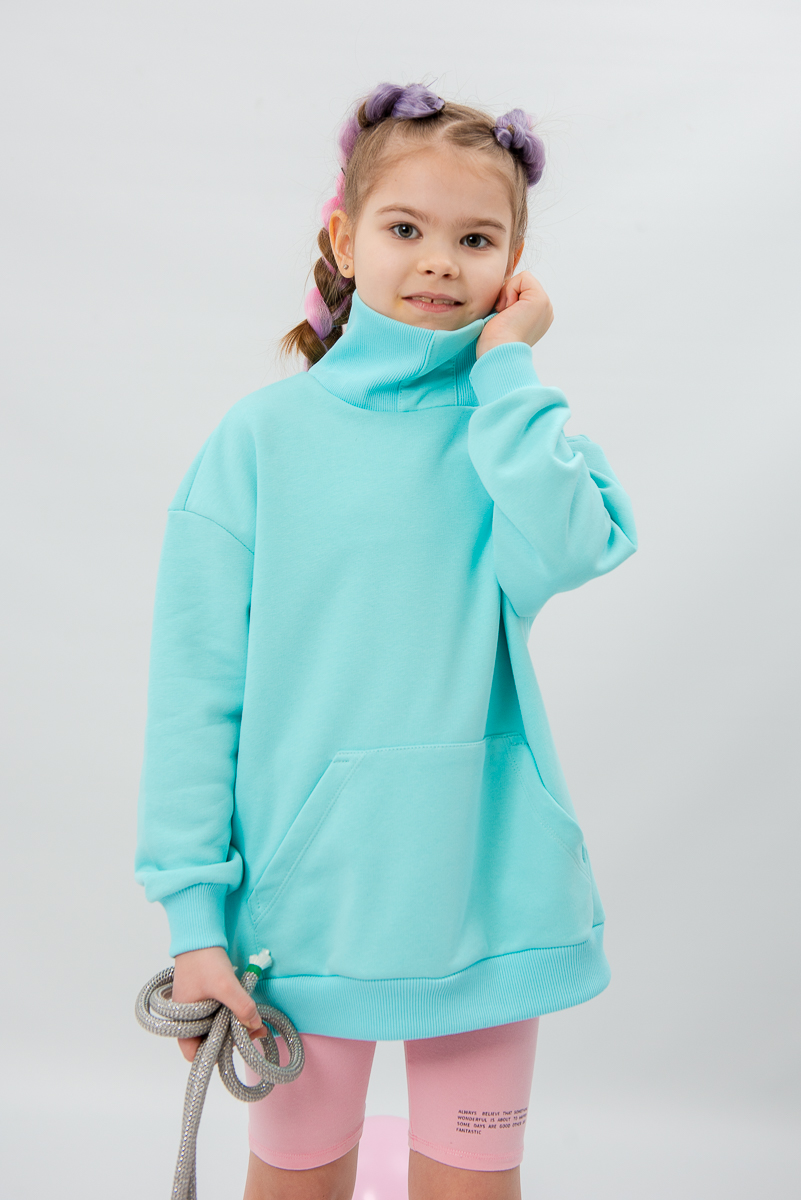 Толстовка MiloTa ТФ04/бирюзовый - фото 5