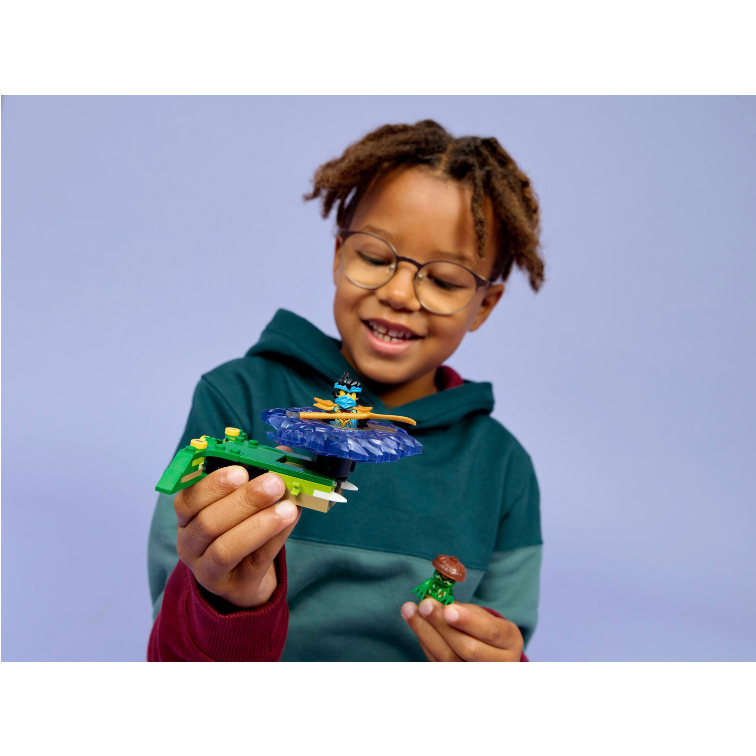 Конструктор LEGO NINJAGO Ния против монстра 49 дет. - фото 7
