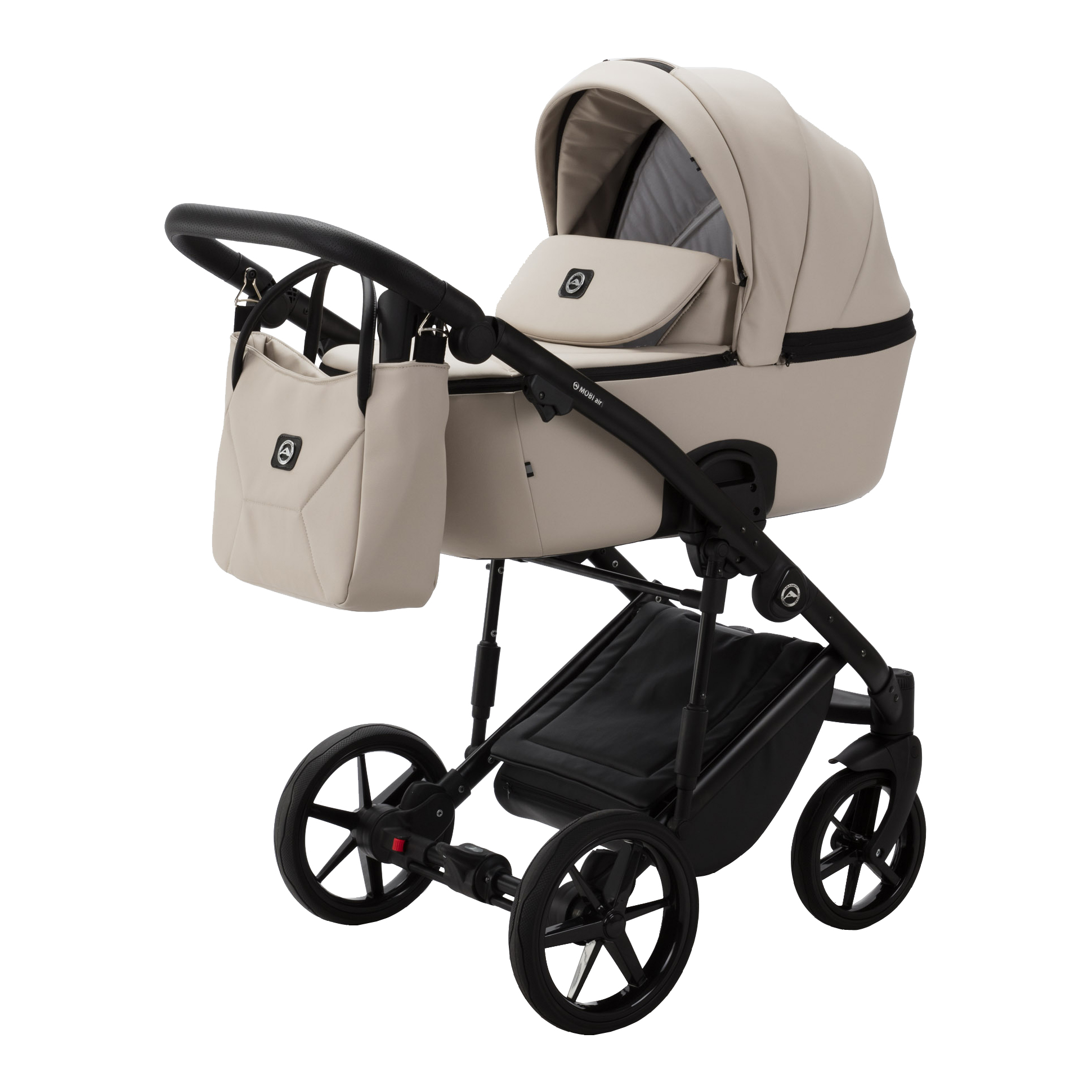 Коляска 3в1 Adamex Mobi Deluxe - фото 1