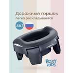Горшок ROXY-KIDS Дорожный черный