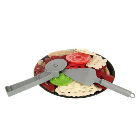 Игровой набор Veld Co тележки и корзинки, прилавок, касса, продукты