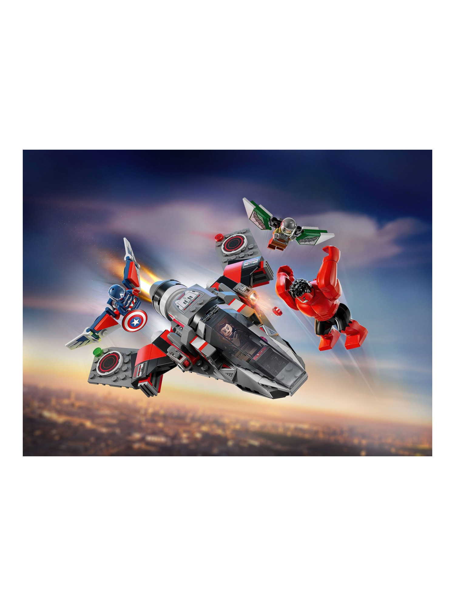 Конструктор LEGO Marvel Super Heroes Капитан Америка 174 дет. - фото 2