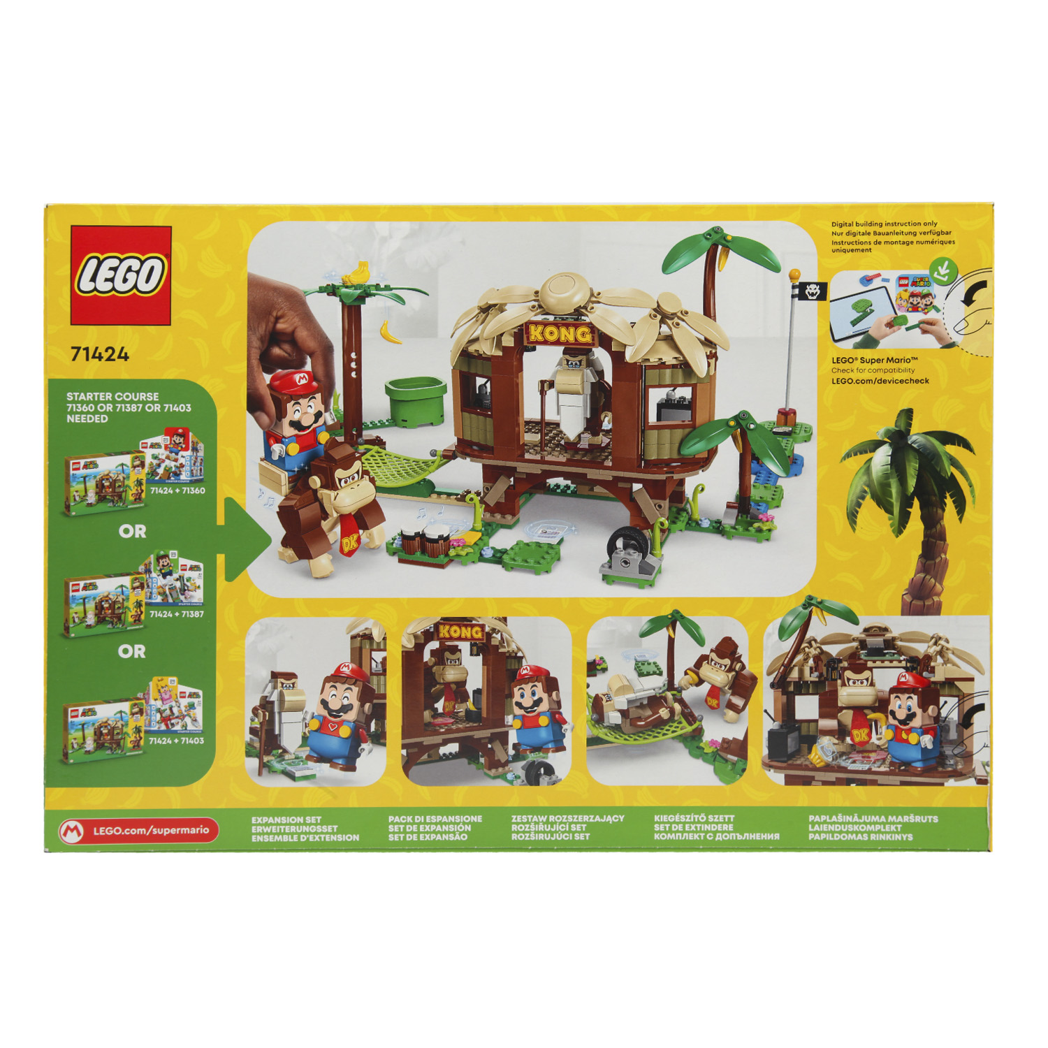 Конструктор LEGO Super Mario Donkey Kongs Tree House - фото 8