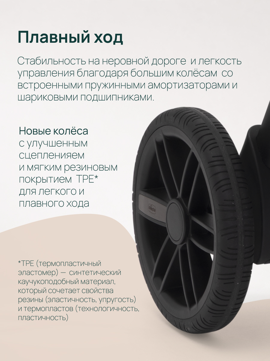 Коляска прогулочная Chicco Bellagio 2 от 0 до 4 лет зеленый - фото 7