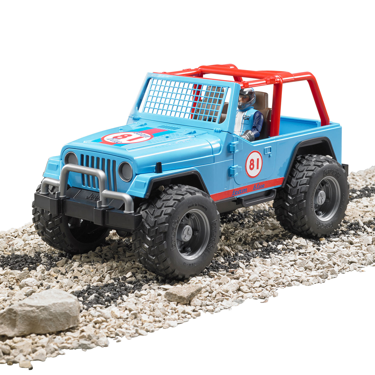 Внедорожник Bruder Jeep Cross Country Racer 1:16 02541 - фото 6
