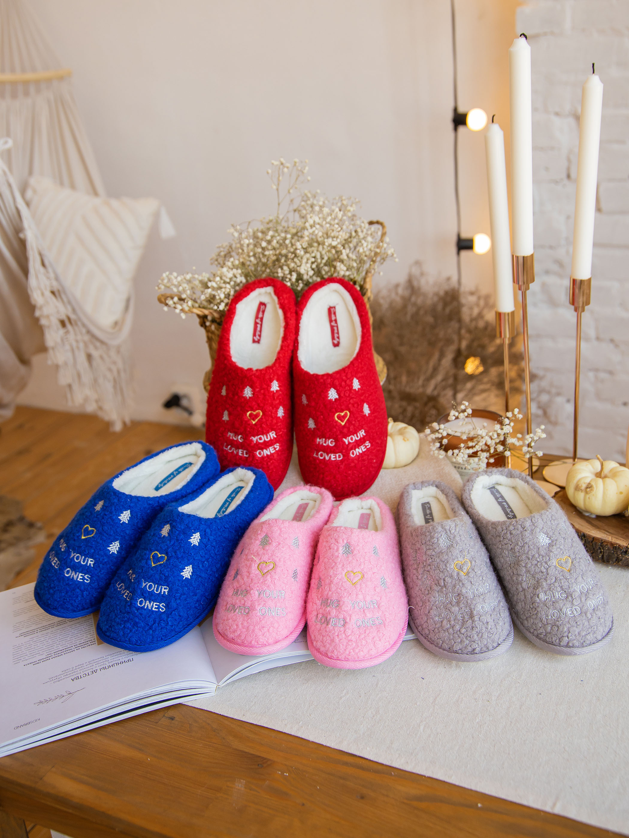 Тапочки SMILE of MILADY 248-342-08 зак. - фото 10