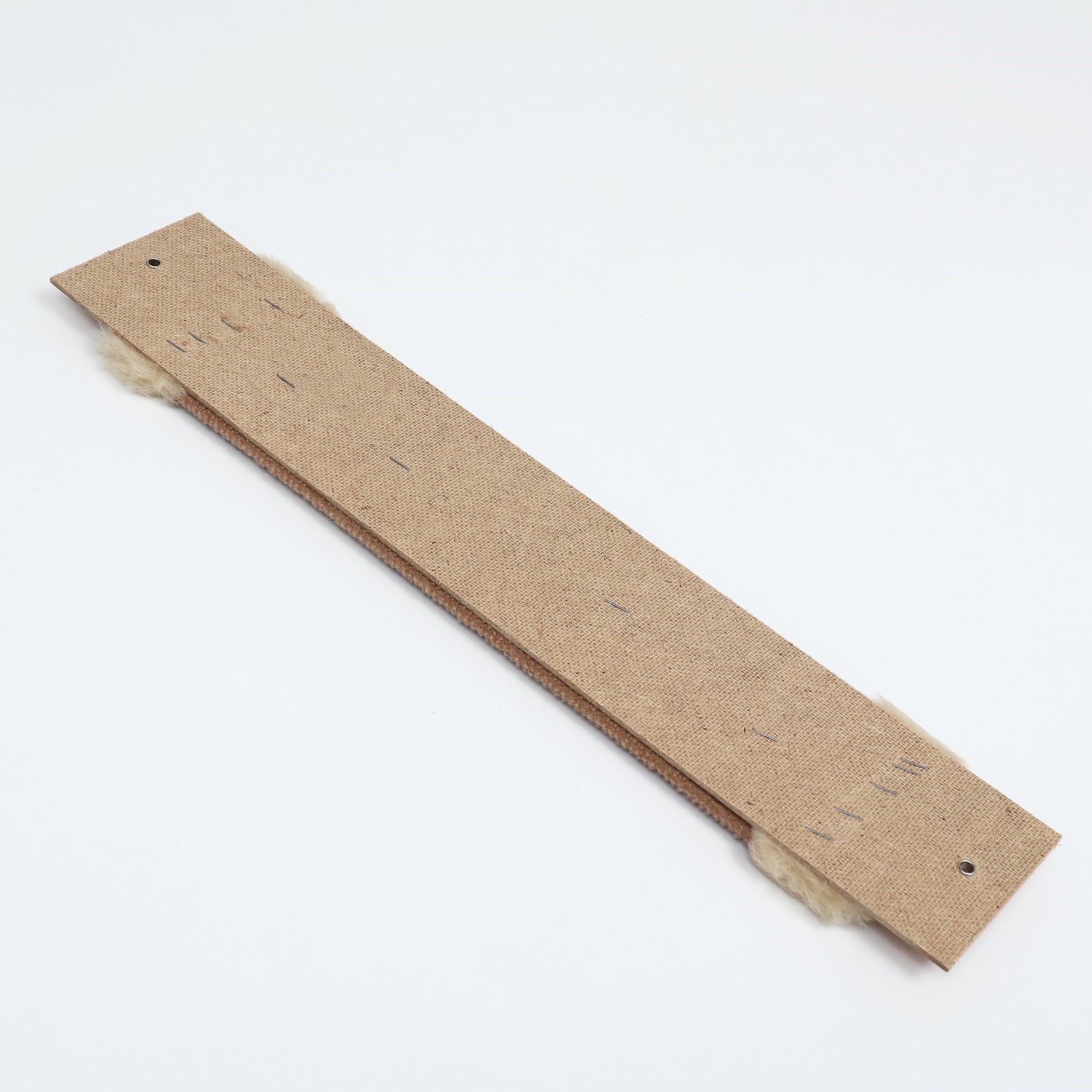 Когтеточка Пижон «Пижон» ковролиновая большая 57x12х1.5 см бежевая - фото 3
