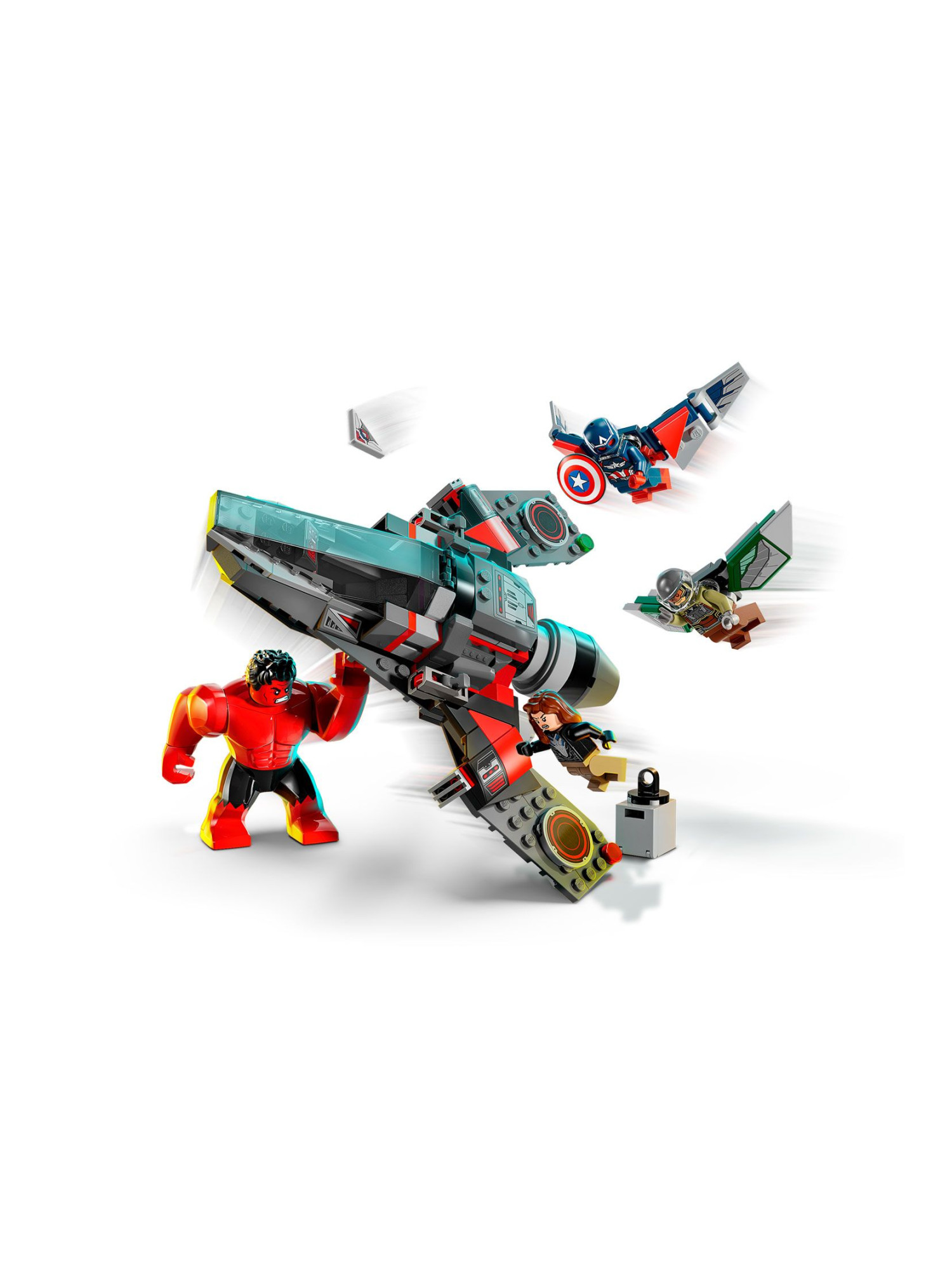 Конструктор LEGO Marvel Super Heroes Капитан Америка 174 дет. - фото 5