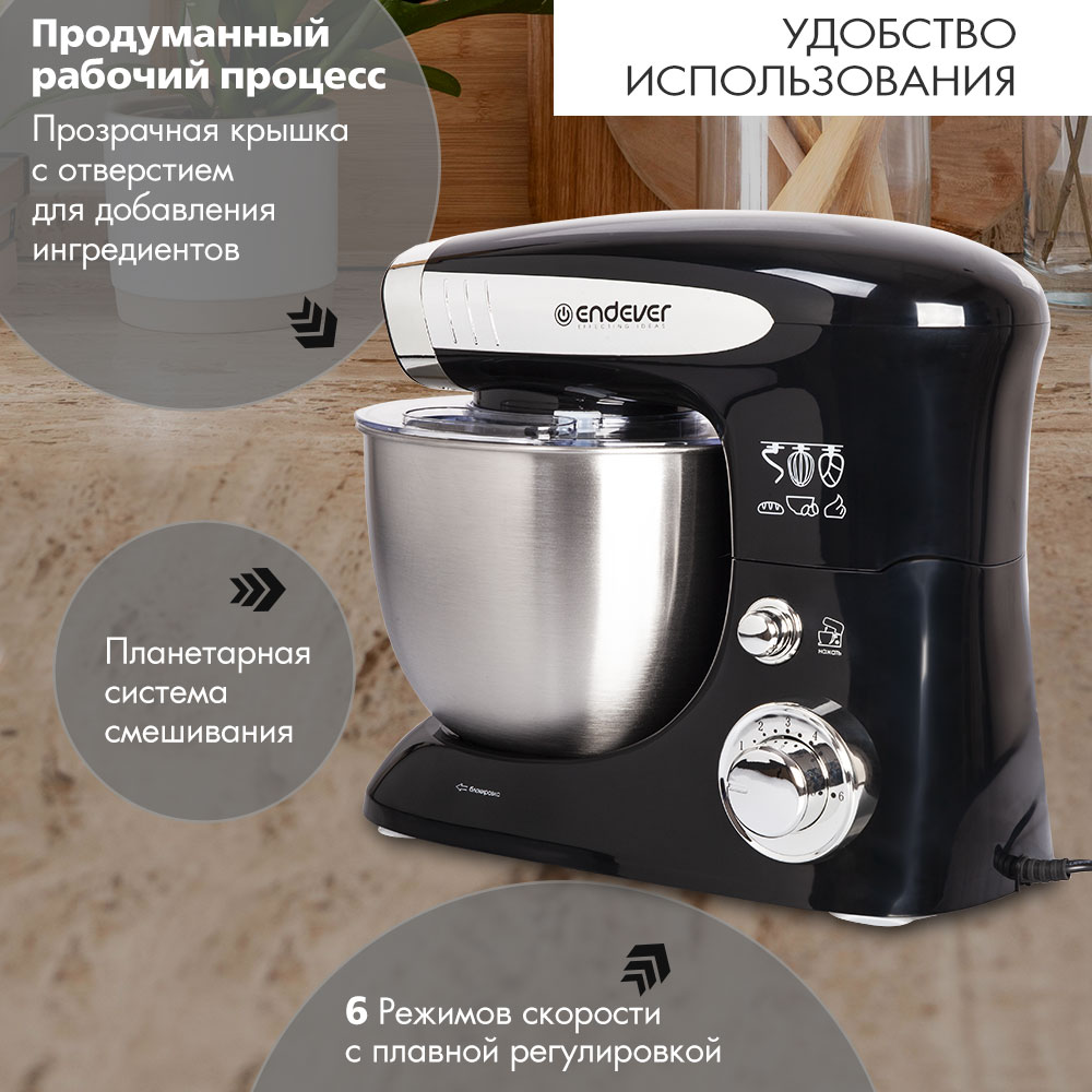 Миксер планетарный ENDEVER SIGMA-18 - фото 2
