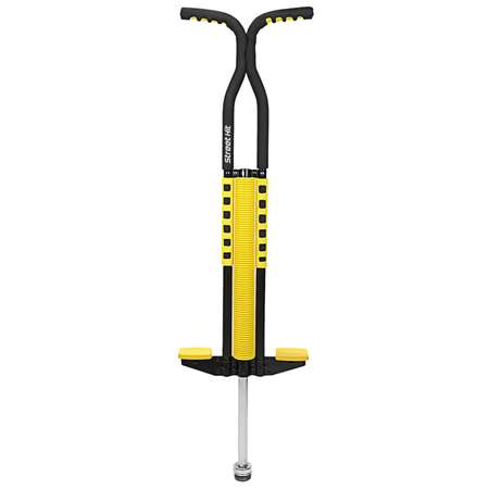 Тренажер-кузнечик Street Hit Pogo Stick Maxi до 50 кг желто-черный