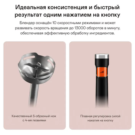 Блендер ручной беспроводной GARLYN HB-C