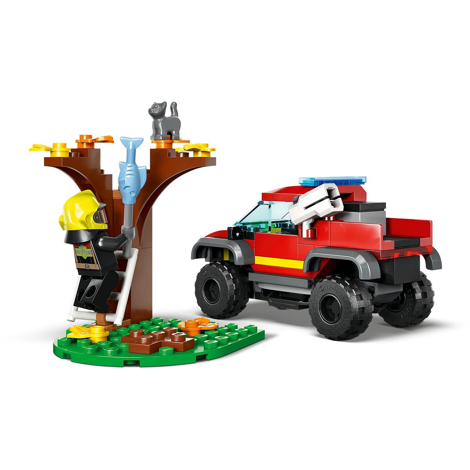 Конструктор LEGO City Спасательная пожарная машина - фото 3