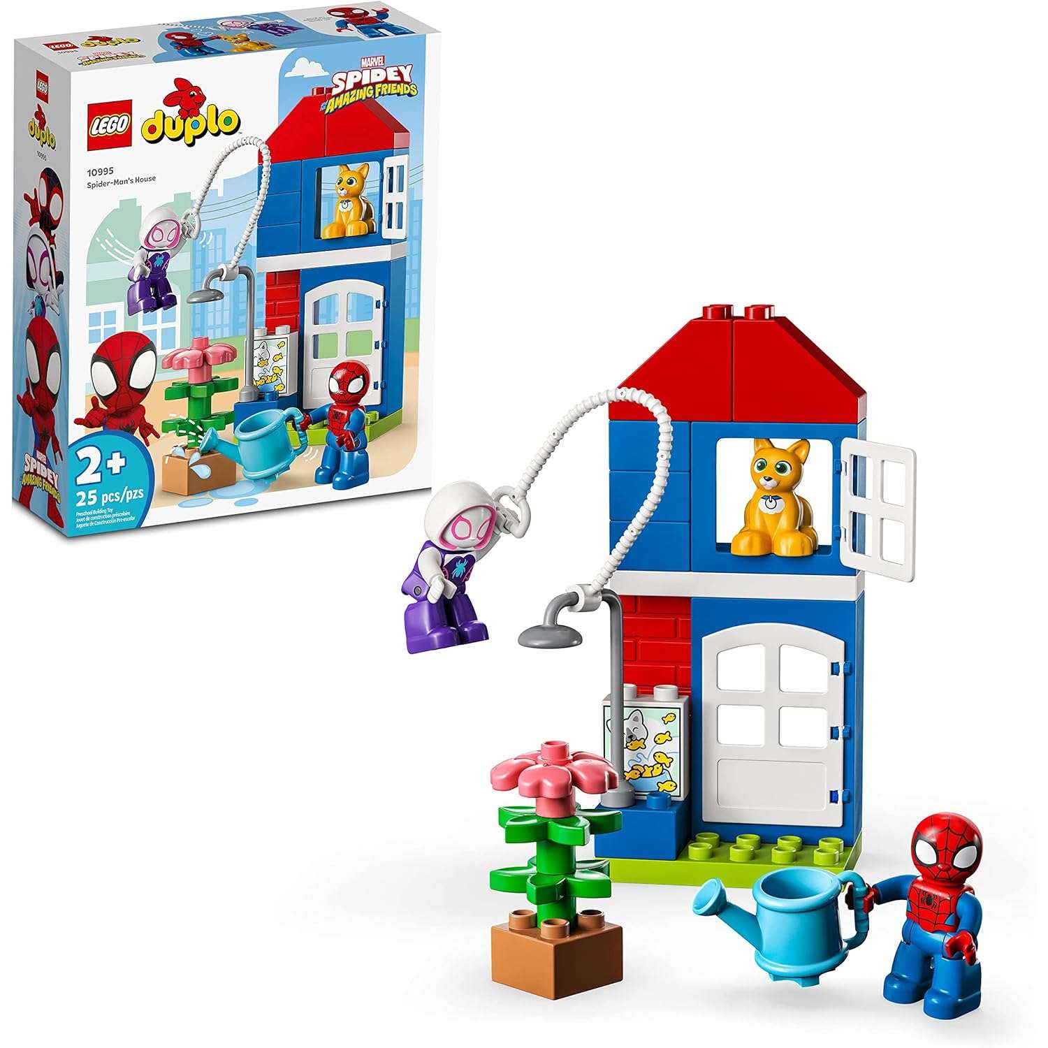 Конструктор LEGO DUPLO Дом Человека-паука 25 дет. - фото 1