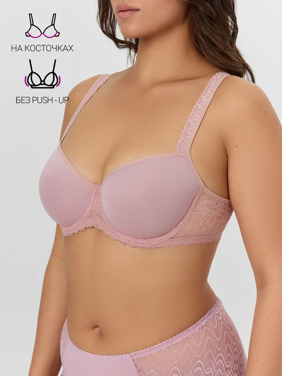 Бюстгальтер Mark Formelle (Марк Формэль) 512303/кристальная роза1 - фото 3