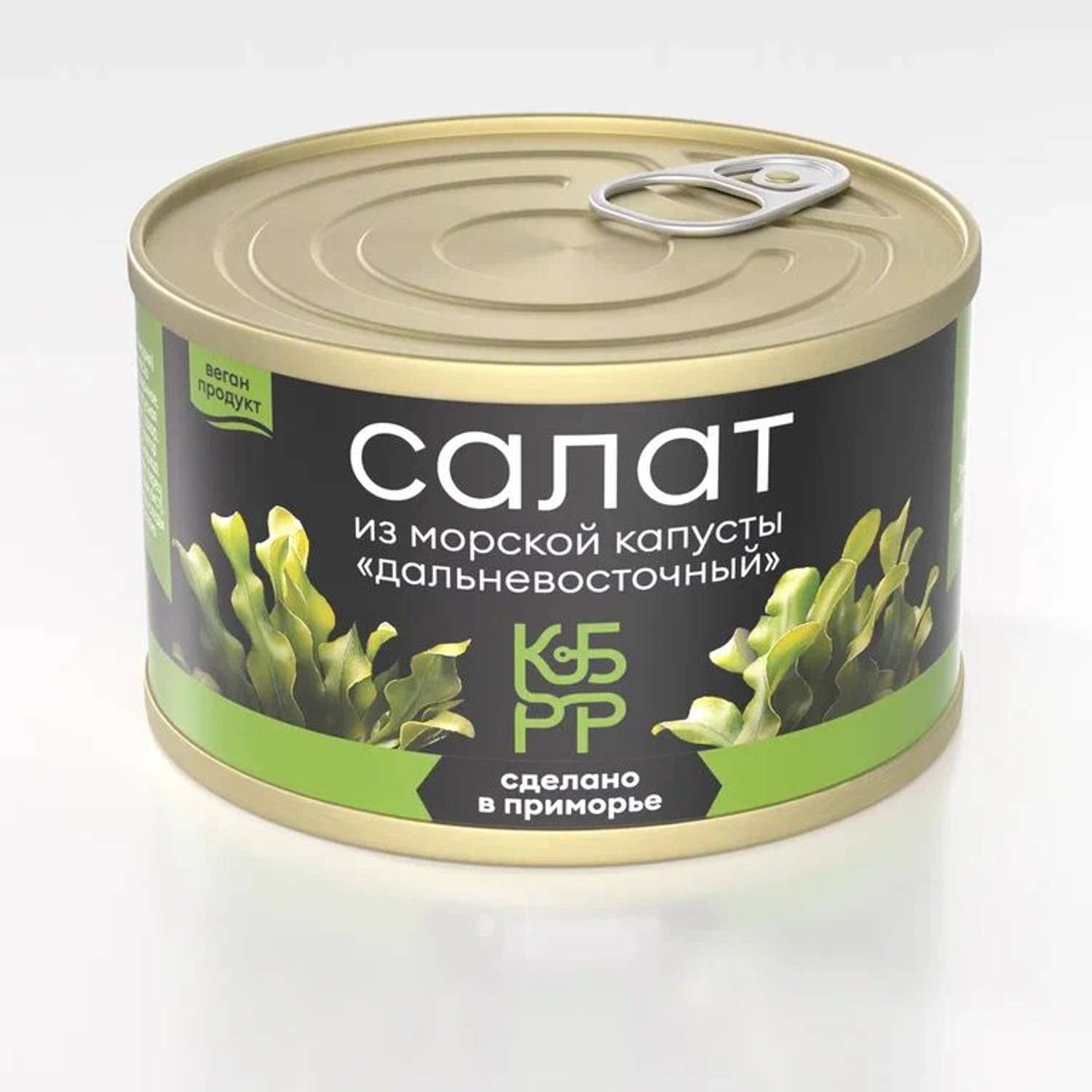 Салат из морской капусты КБРР дальневосточный 220г - фото 1