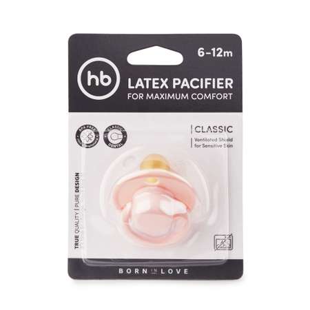 Пустышка Happy Baby латекс от 6 мес.