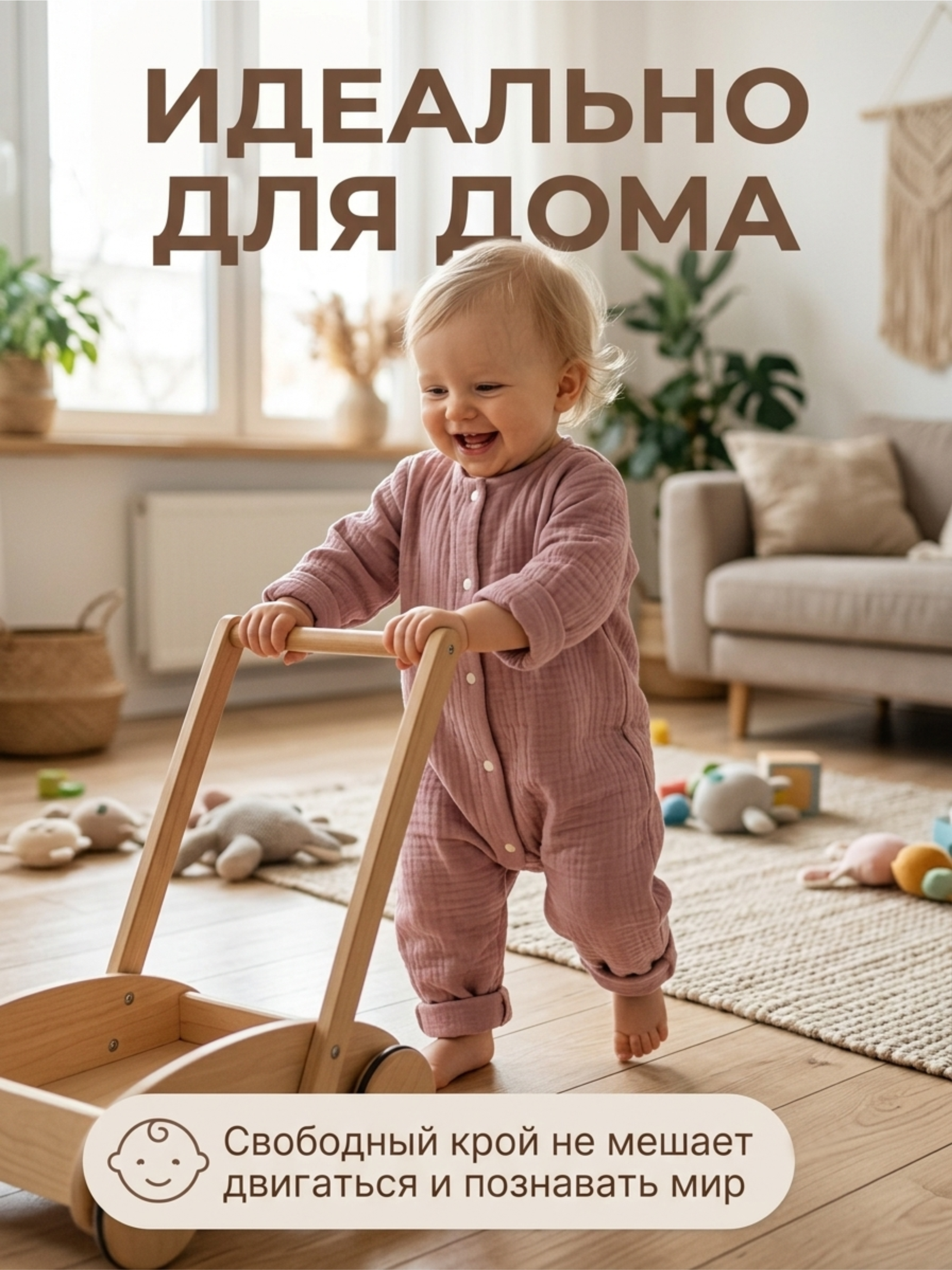 Комбинезон СОННЫЙ ГНОМИК 1003/2 - фото 6
