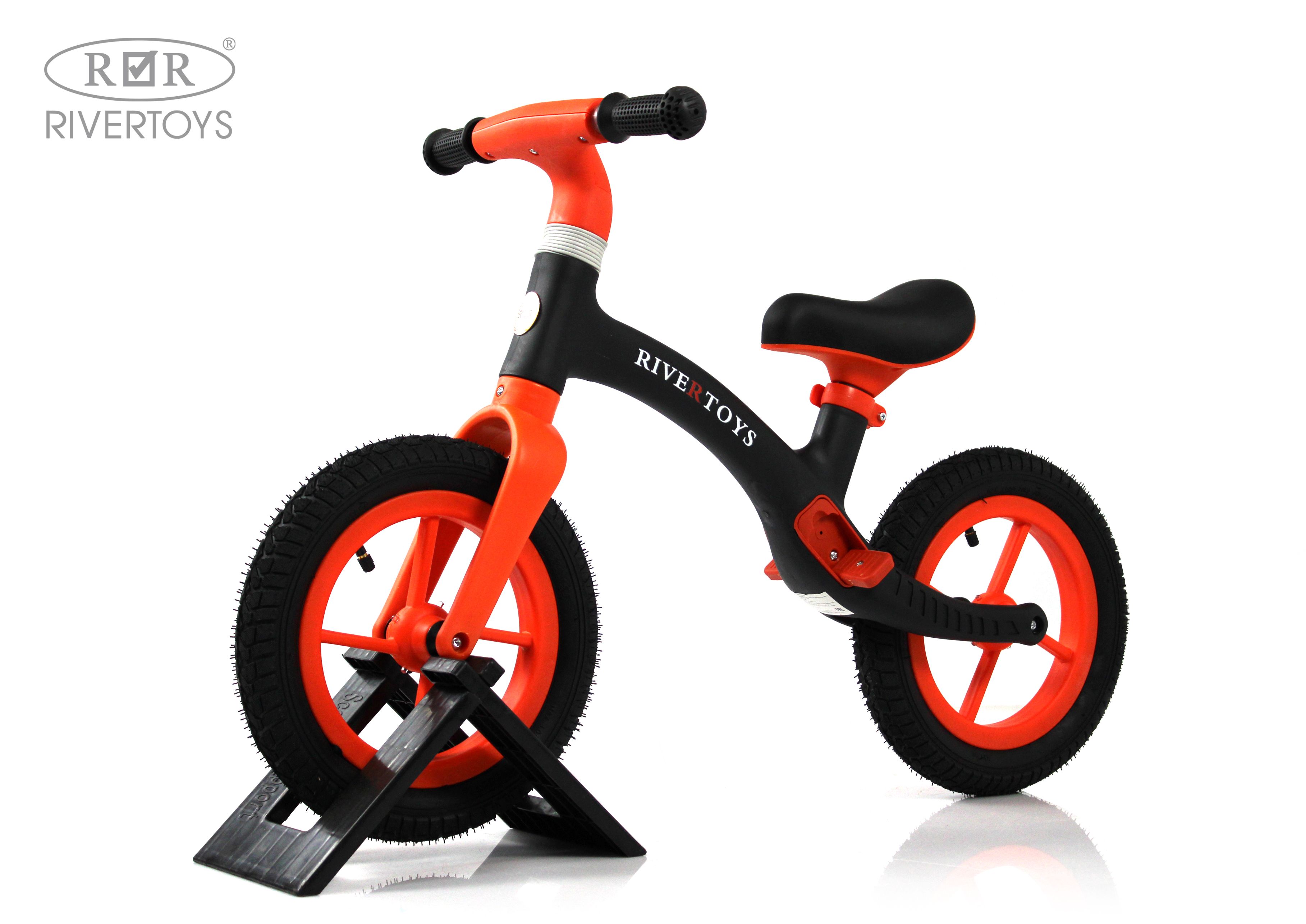 Двухколесный беговел RIVERTOYS 12 дюймов - фото 3