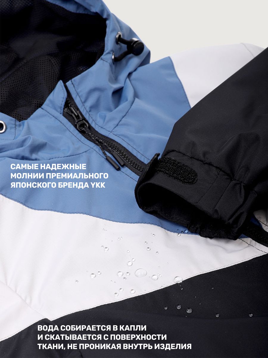 Ветровка NIKASTYLE 4л6925 черный - фото 7