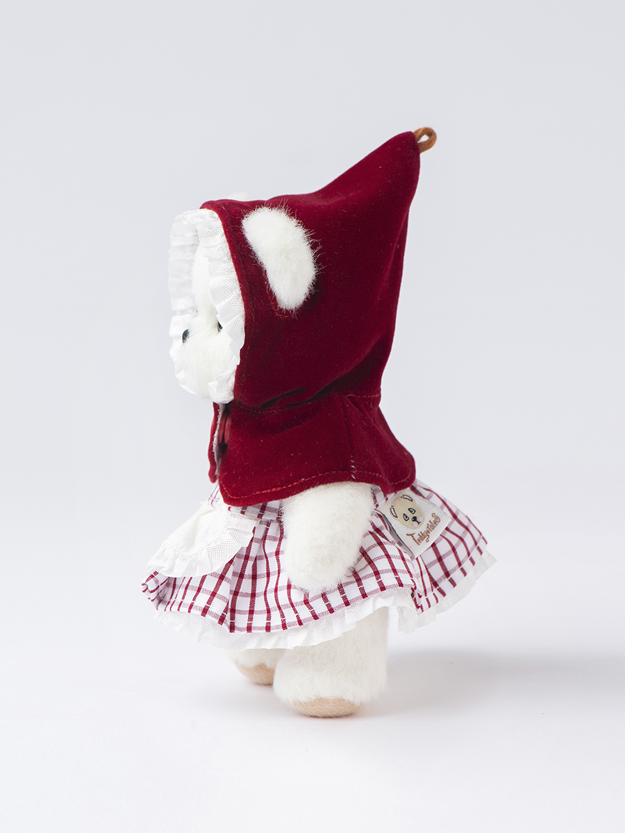 Мягкая игрушка TeddyTales Медведь Красная шапочка - фото 4