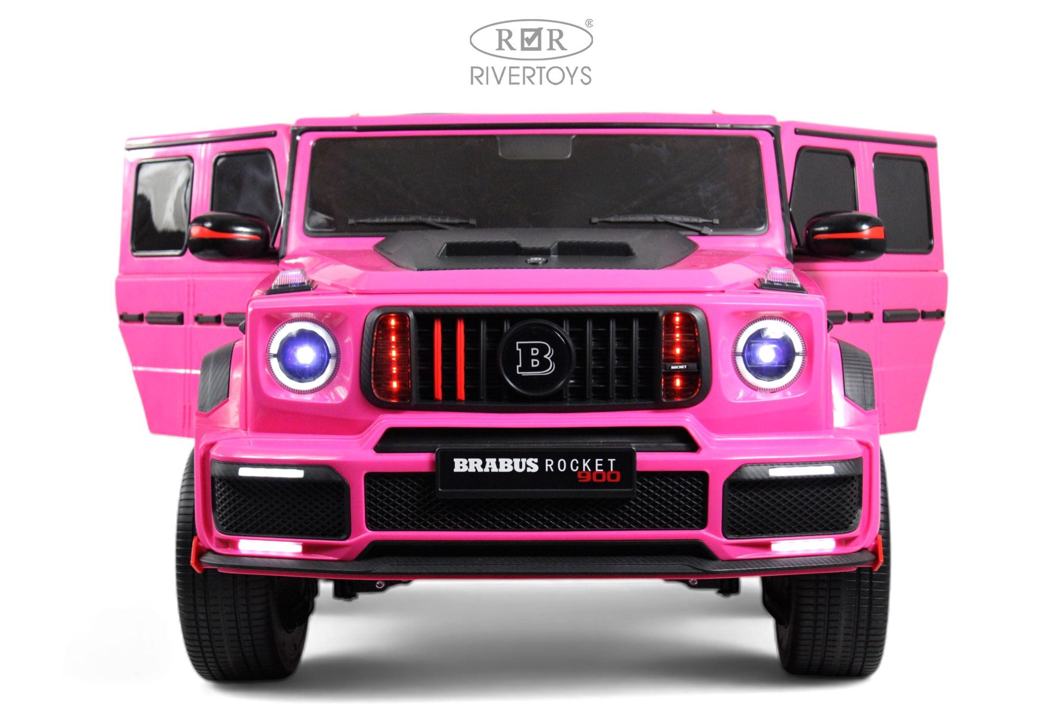 Электромобиль RIVERTOYS Mercedes Z888ZZ-PINK С пультом ДУ - фото 12