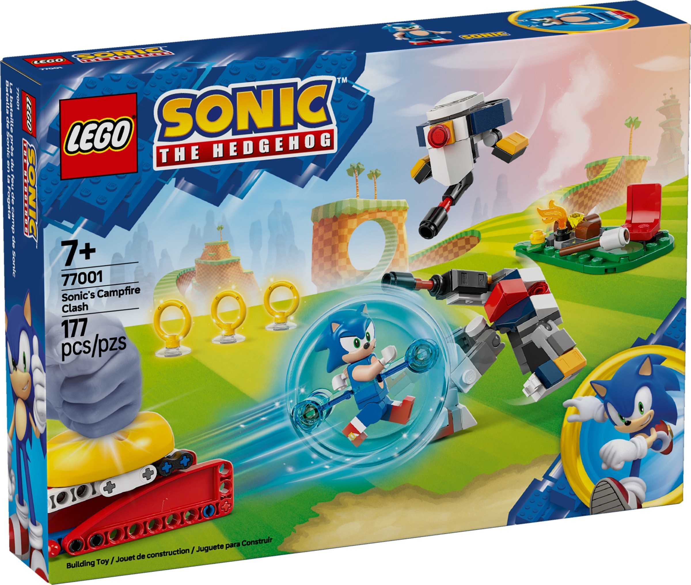 Конструктор LEGO Sonic the Hedgehog Соник 77001 177 дет. - фото 8