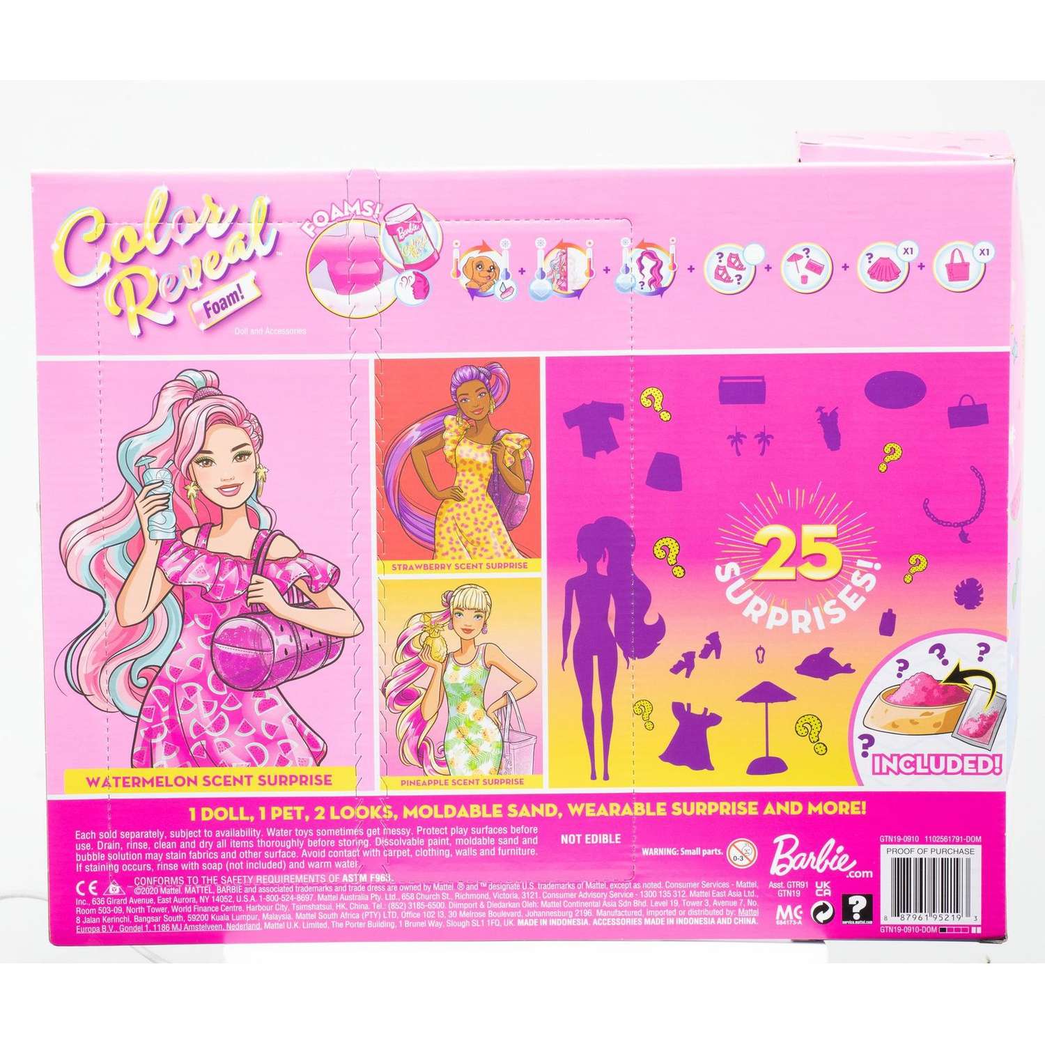 Кукла модельная Barbie GTN19 - фото 3