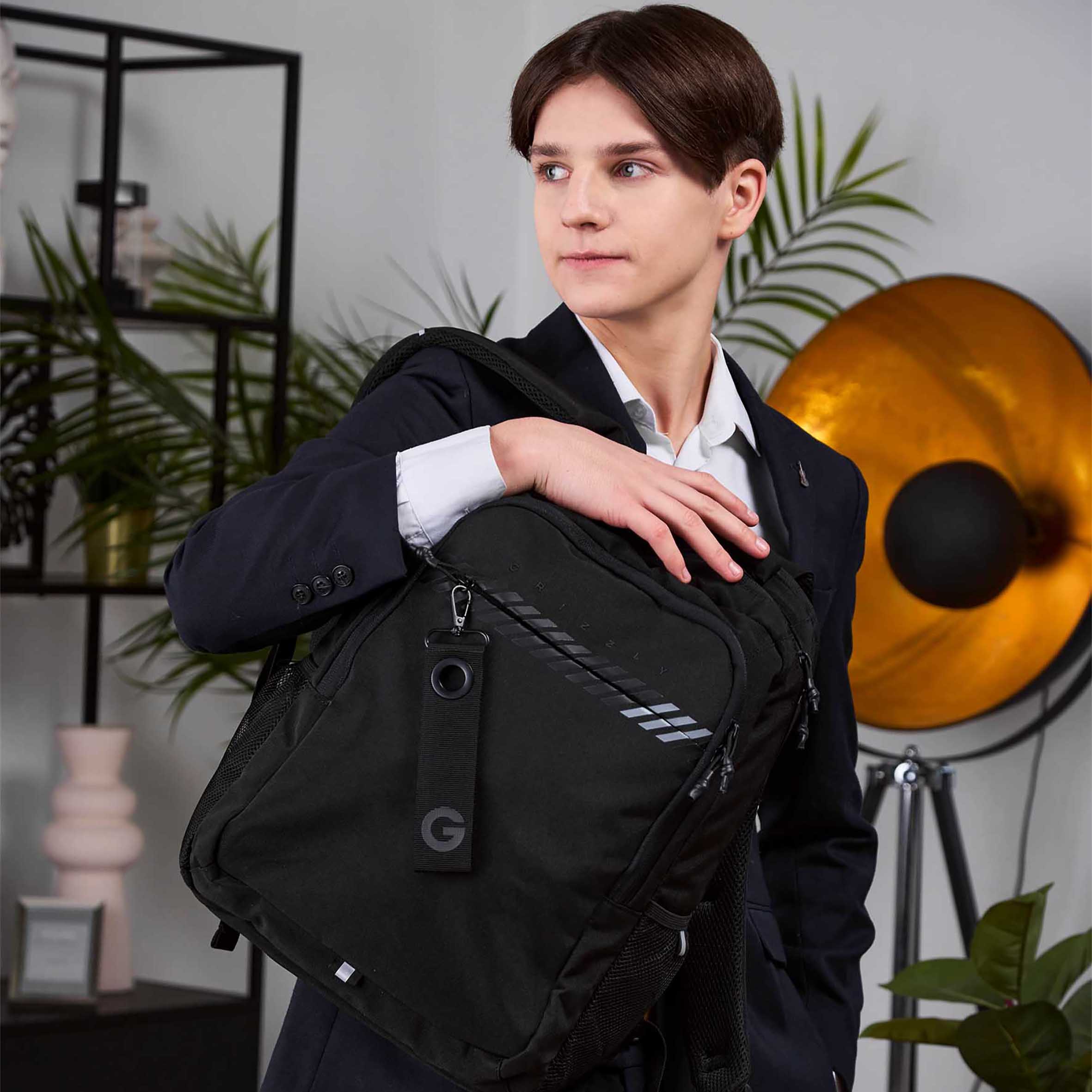 Рюкзак Grizzly Полосы - фото 10