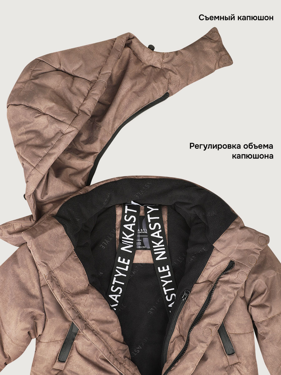 Куртка NIKASTYLE 4з8125 кэмел - фото 11
