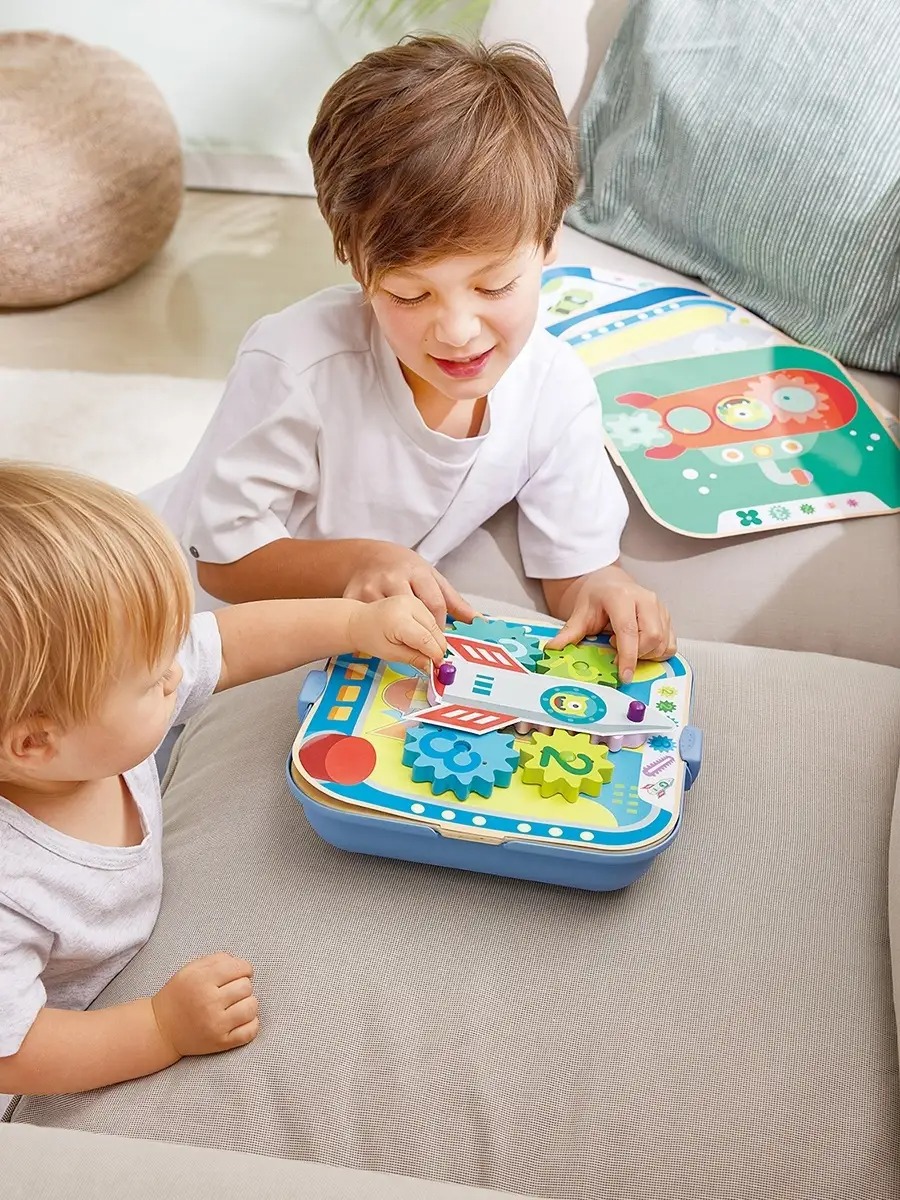 Конструктор Hape Заводные шестеренки - фото 2