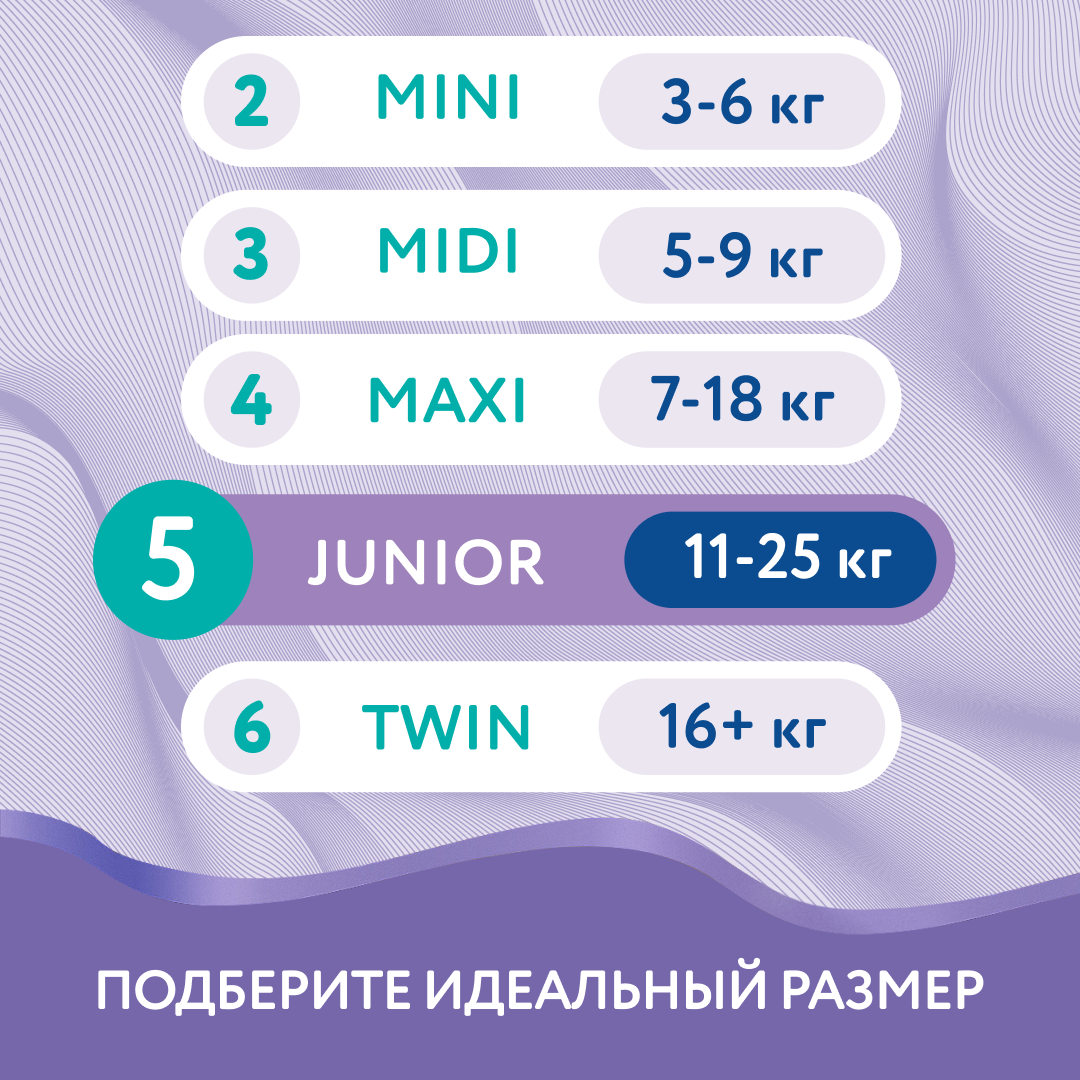 Подгузники Evy Baby XL (12-25 кг) 46 шт. - фото 4