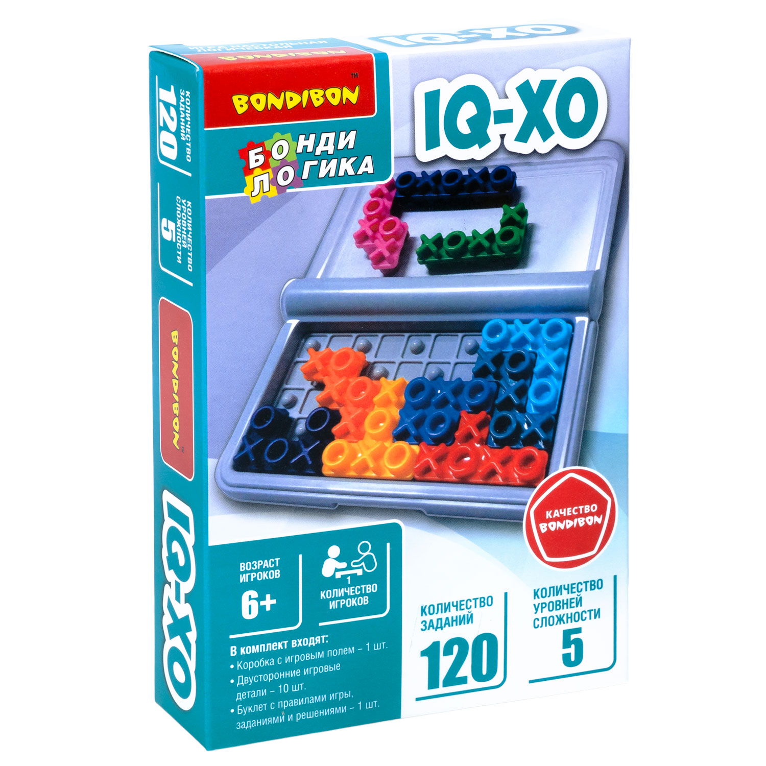 Настольная игра Bondibon логическая IQ-ХО - фото 4