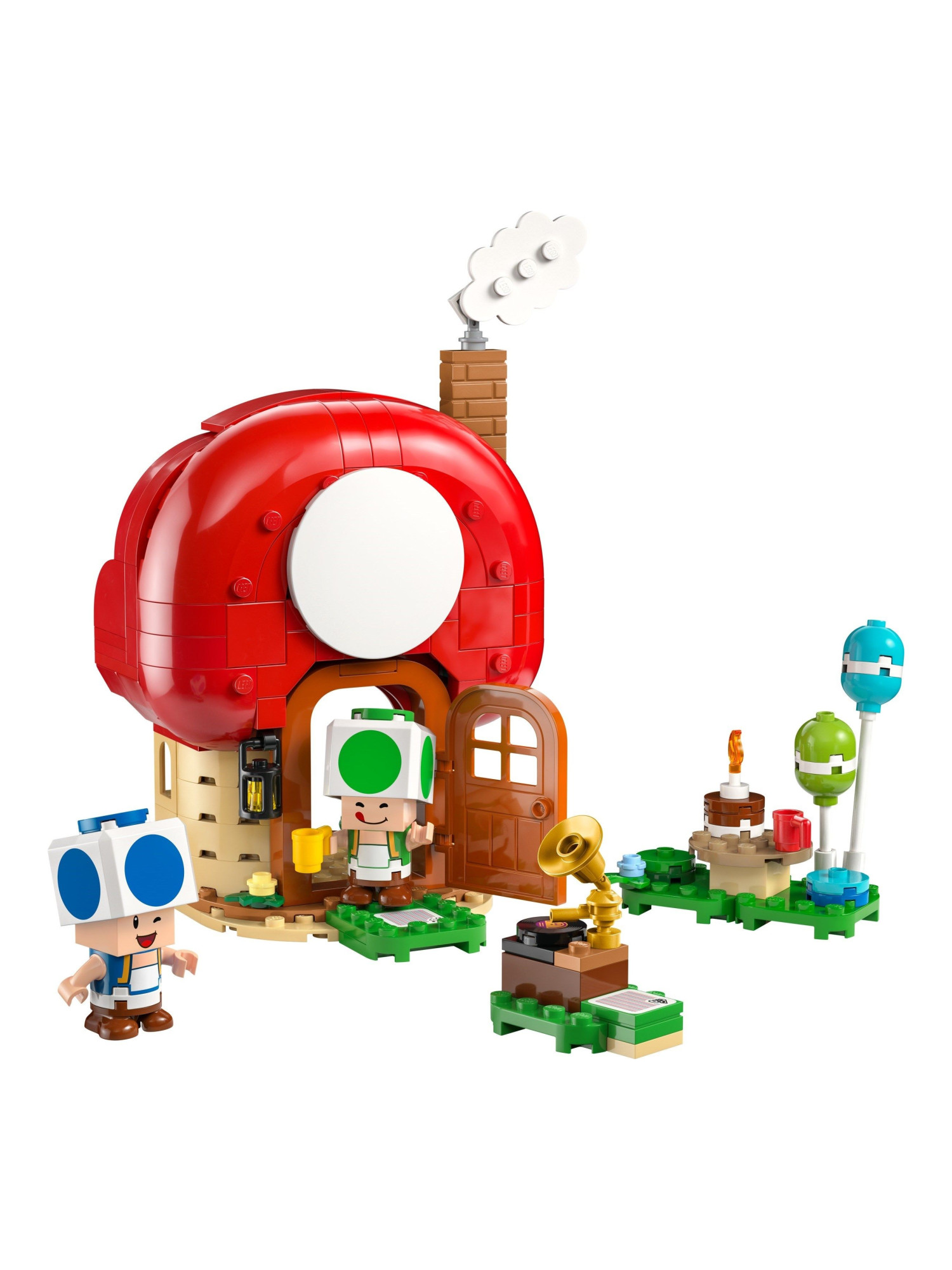 Конструктор LEGO Super Mario Праздник в доме Тоада 276 дет. - фото 3