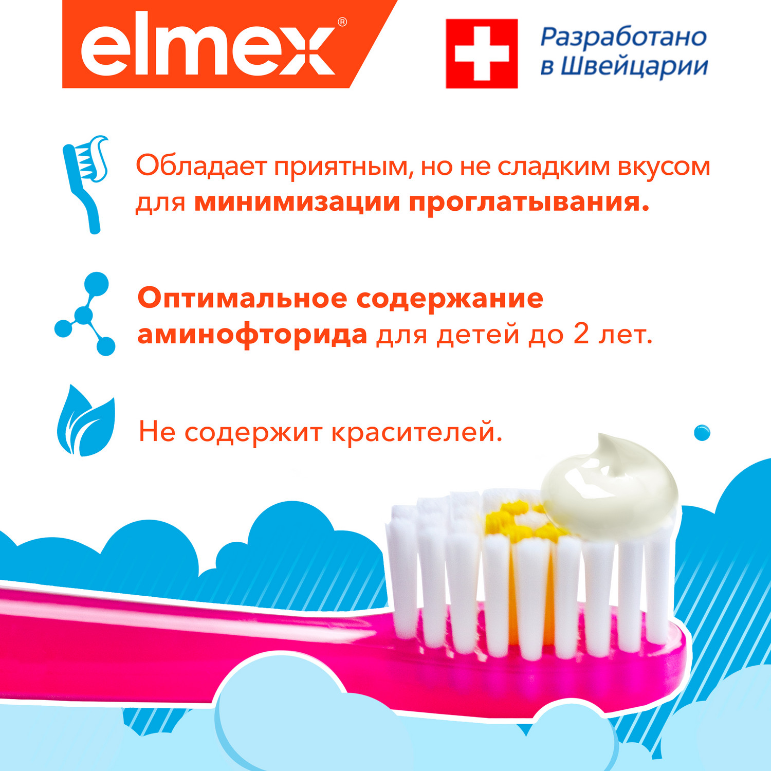 Зубная паста Elmex с фтором - фото 9