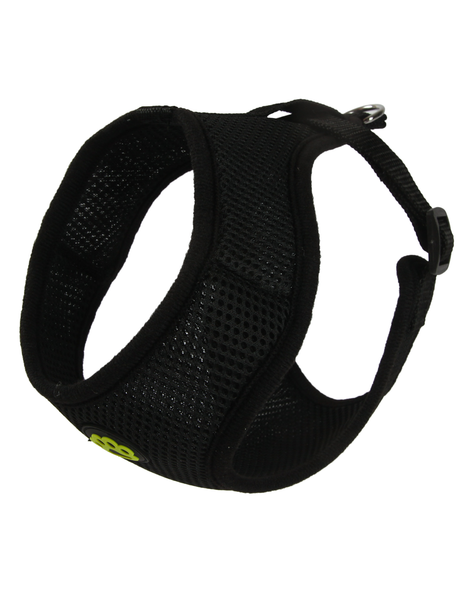 Изображение товара Барбакс Чёрная сетка — анатомическая шлейка-жилетка для собак, M