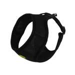 Шлейка-жилетка для собак Barbaks Чёрная сетка M шея 36см грудь 42-56см