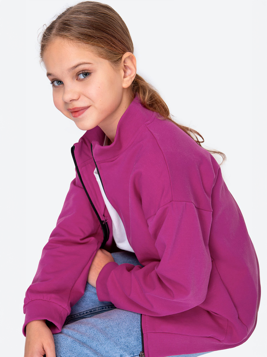 Толстовка HappyFox HF00159сливовый - фото 8