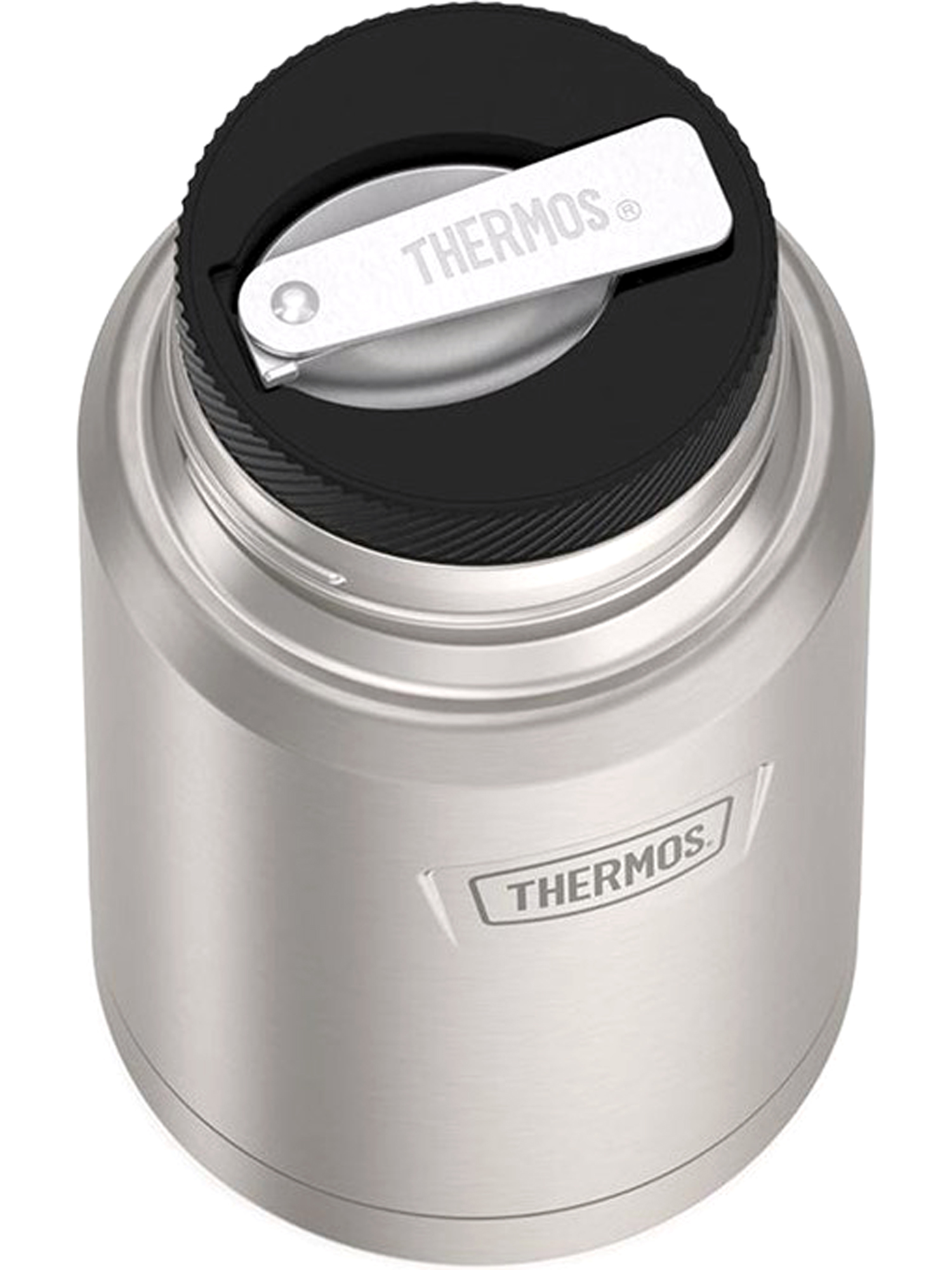 Термос для еды супа 710 мл с ложкой THERMOS ICON-301 стальной – нержавеющая сталь герметичный тепло/холод 14/24 часа - фото 8