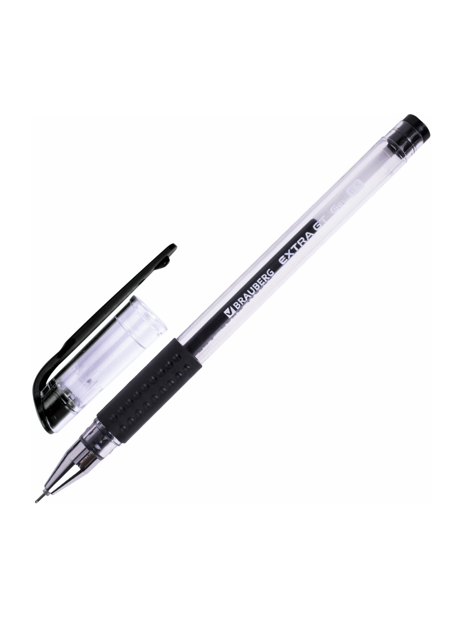 Ручка гелевая Brauberg 12 шт. - фото 5