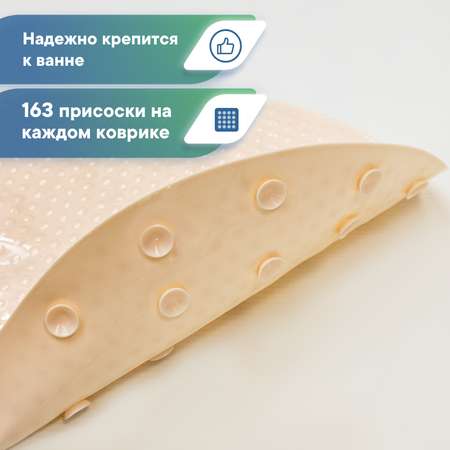 Коврик для ванной на присосках VILINA VILINA 38х69 см «Массажный»