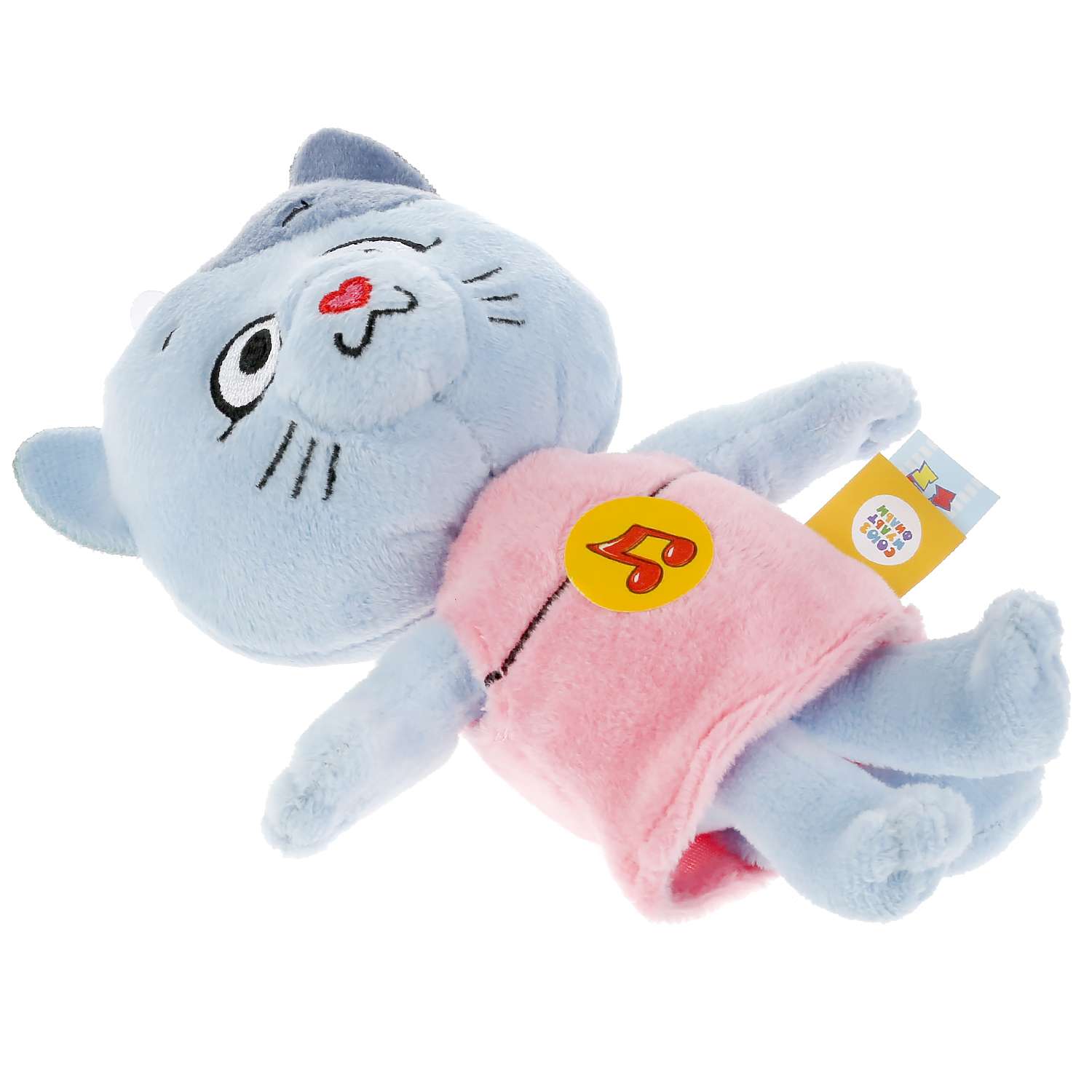Игрушка мягконабивная Мульти Пульти Оранжевая корова Кошка Муся 301343 - фото 4