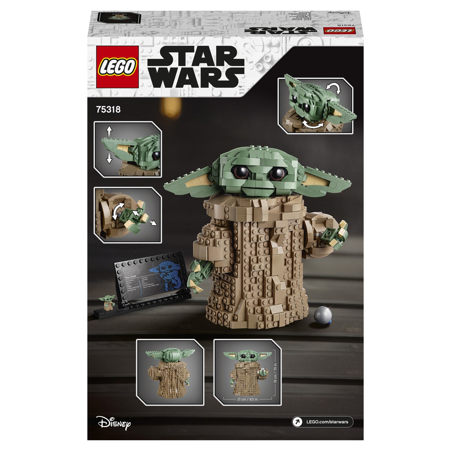 Конструктор LEGO Star Wars Малыш блочный - фото 3