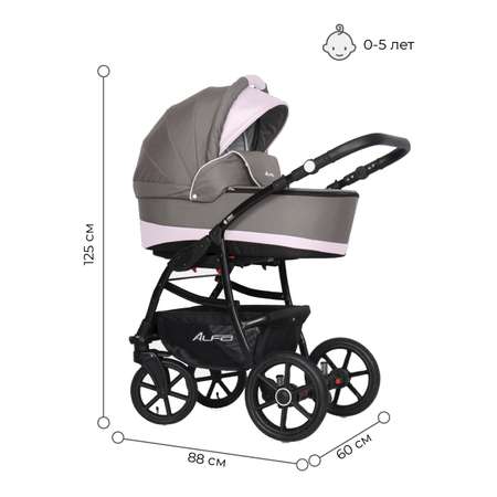 Коляска 2в1 Riko Basic ALFA Ecco