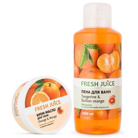 Набор средств Fresh Juice Пена и Крем 2 шт.