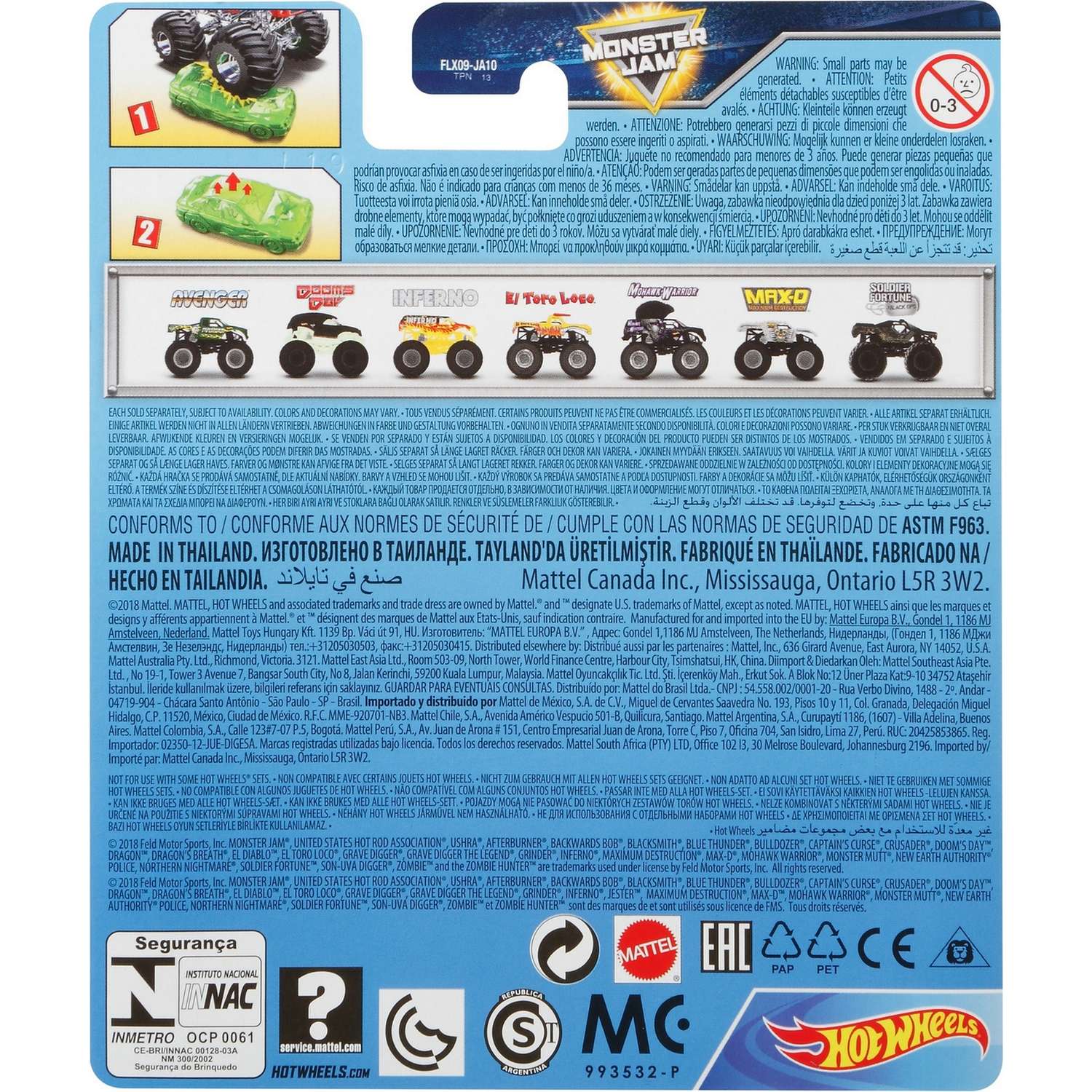 Автомобиль Hot Wheels 1:64 21572 - фото 3